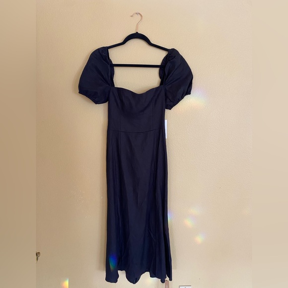 Reformation Denver puff sleeve dress size 0 - Picture 5 of 7
